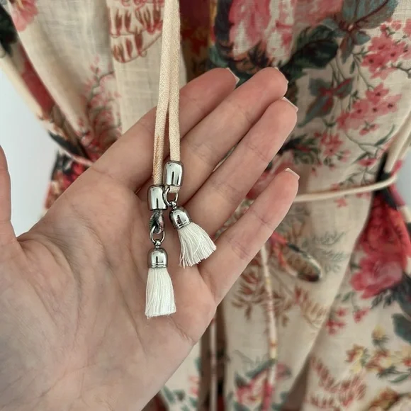 Zimmermann short Floral Ruffle Dress size small (Zimmermann 2) - Picture 7 of 8